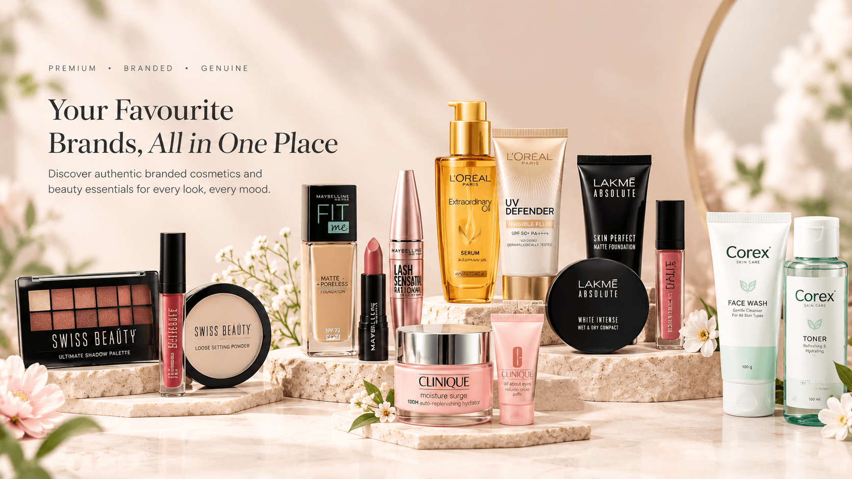 Branded Beauty. Authentic Confidence.